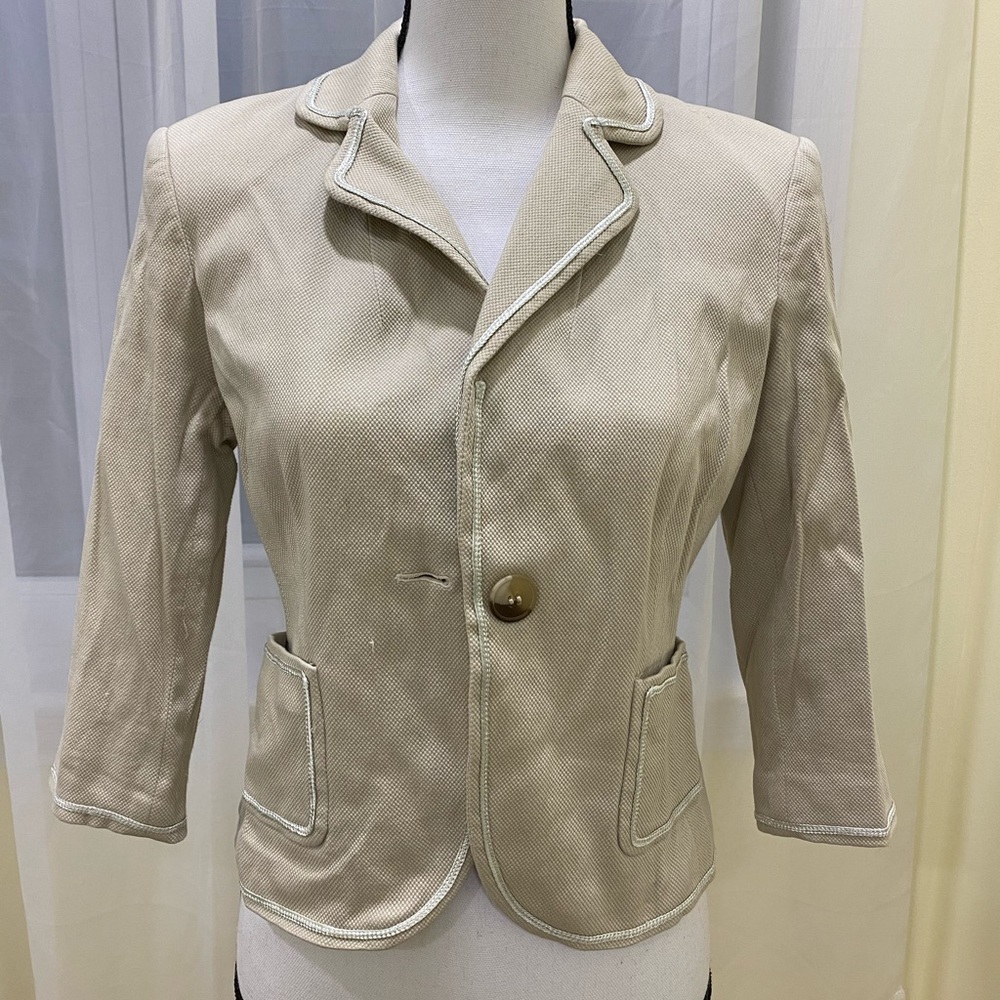 Women petite work blazer size Medium